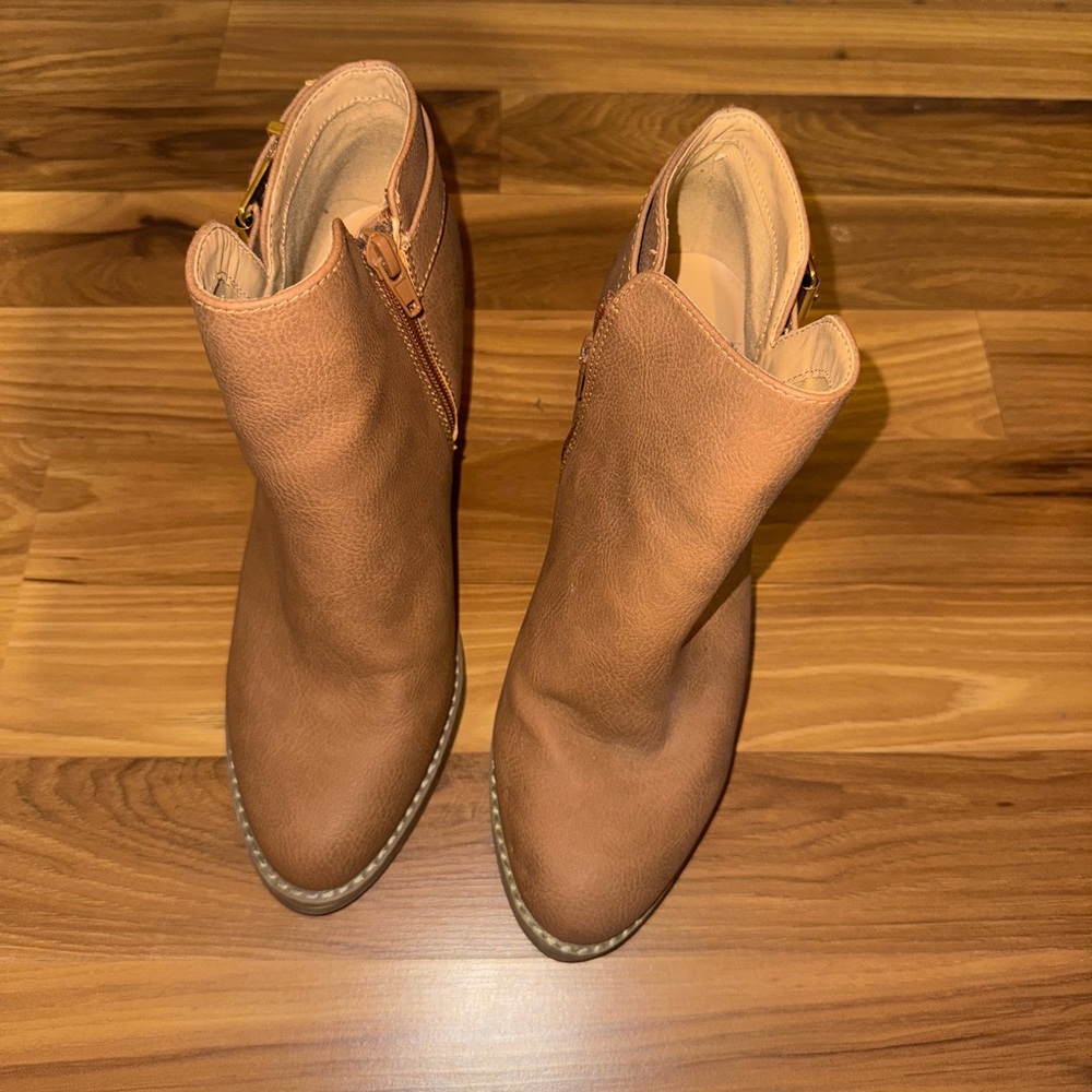 Tan Ankle Boots